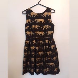 Gold Panther Dress